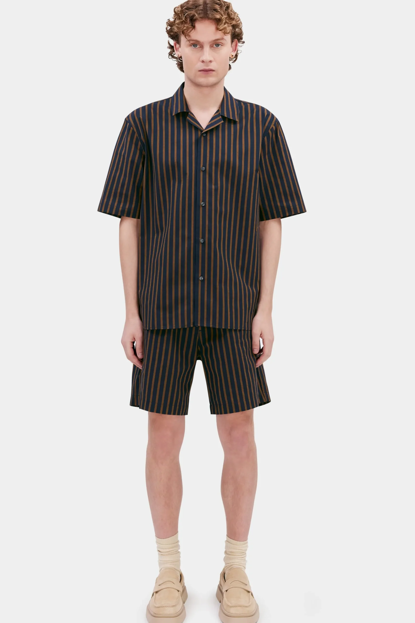 Arve dk navy stripe