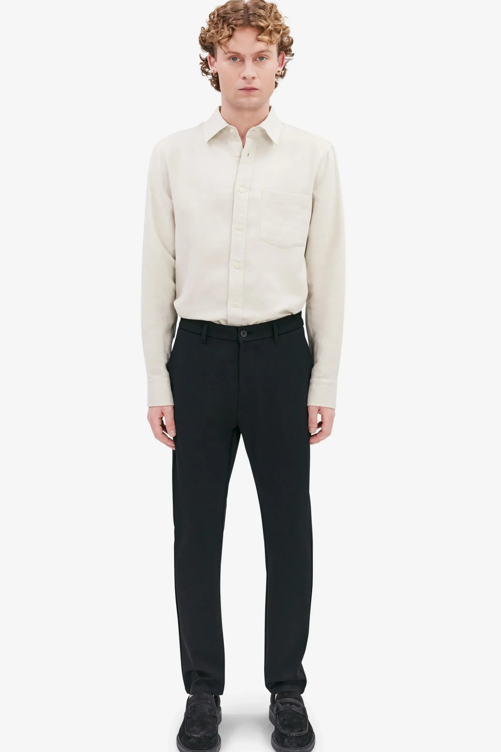 Crimson stretch black