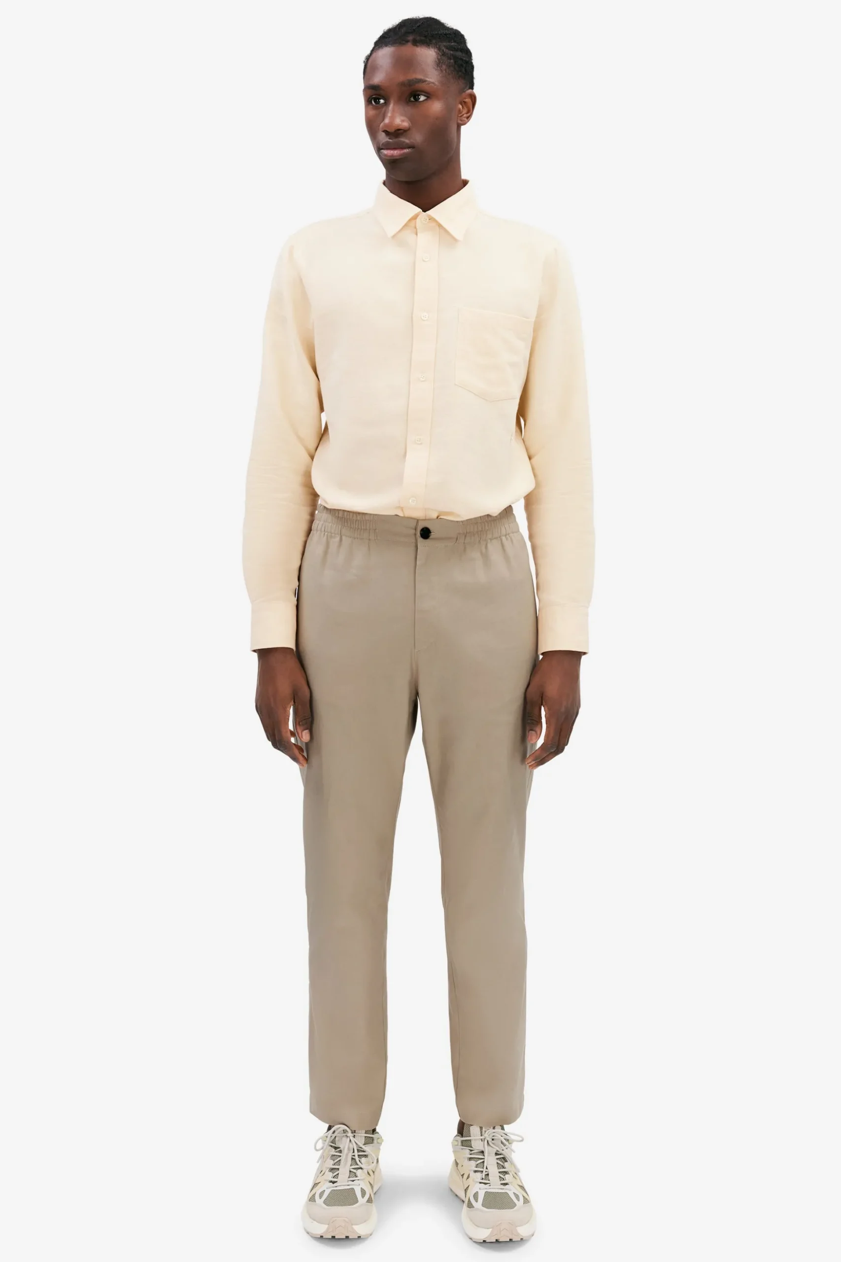 Johanson Linen sand grey