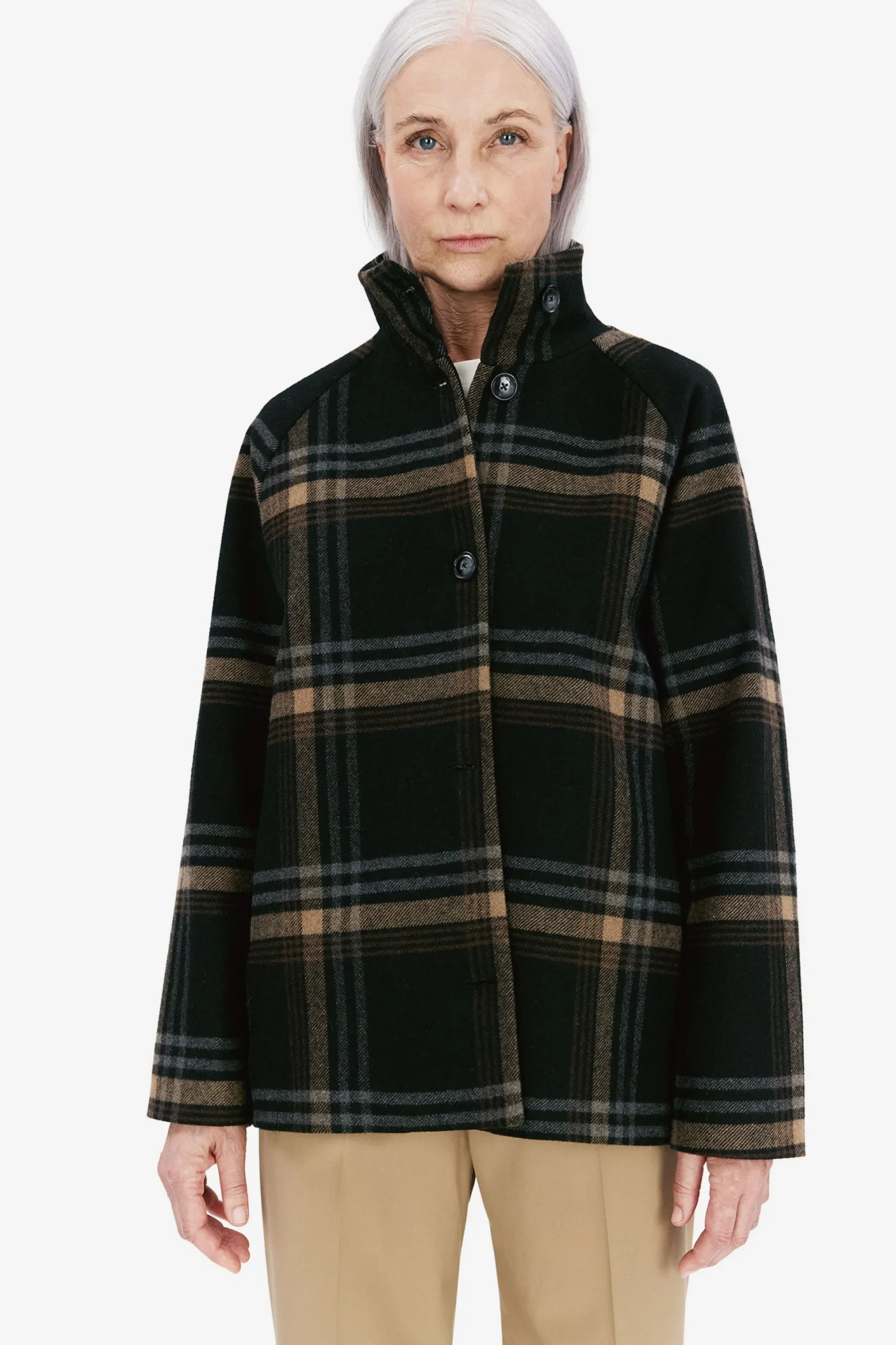 Melvina brown check