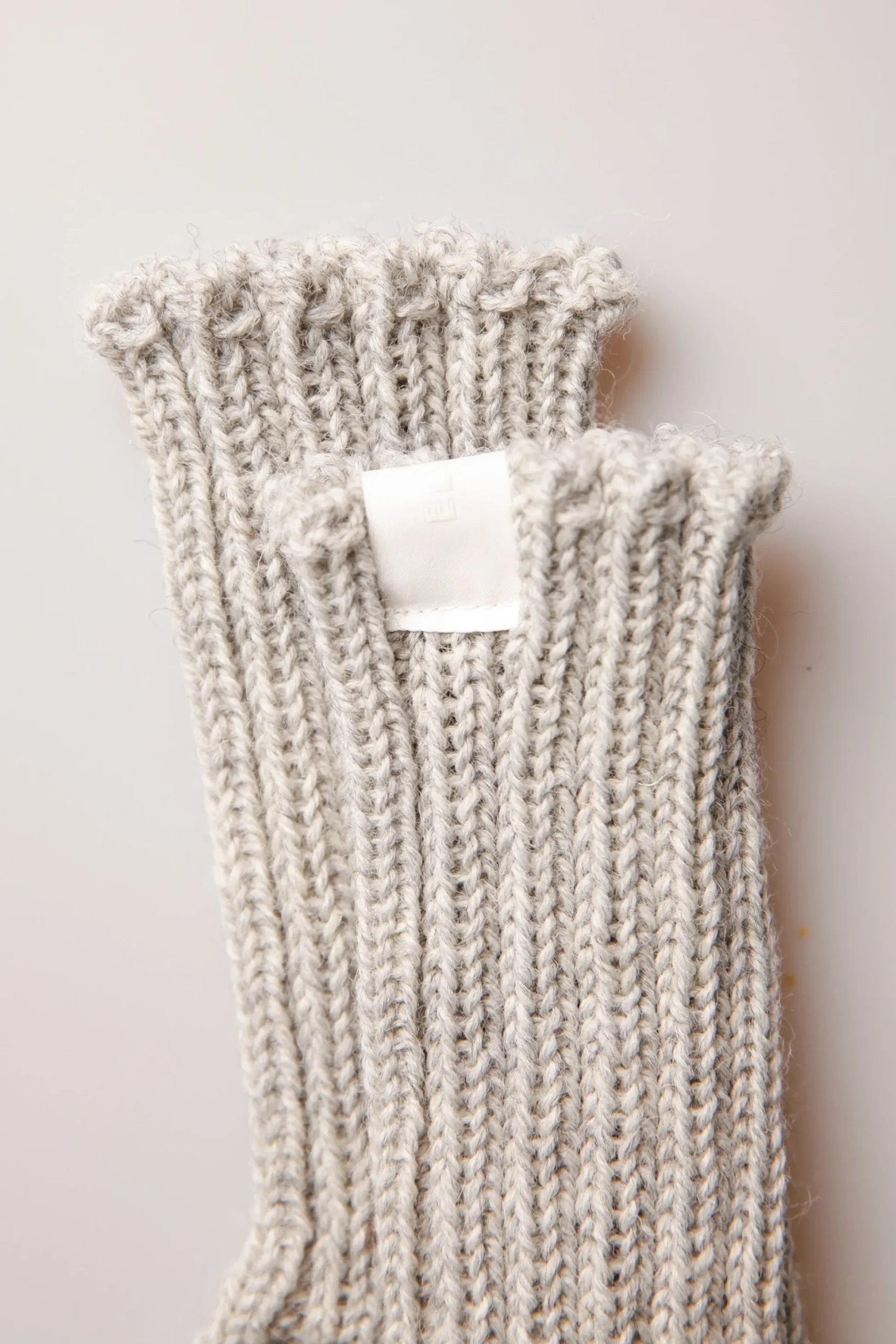 Raggsocka light grey melange
