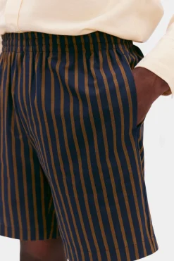 Ryan Shorts dk navy stripe