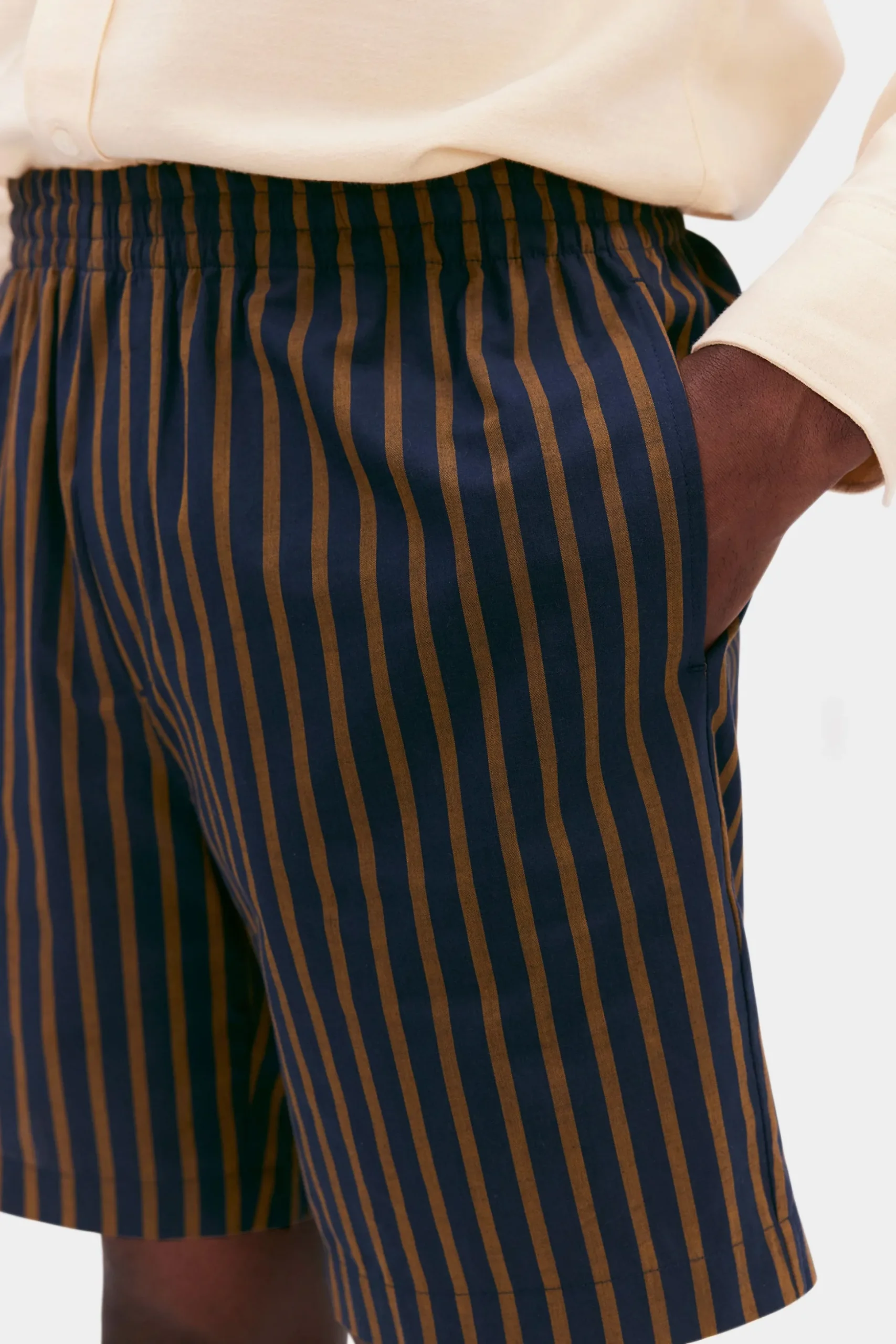 Ryan Shorts dk navy stripe