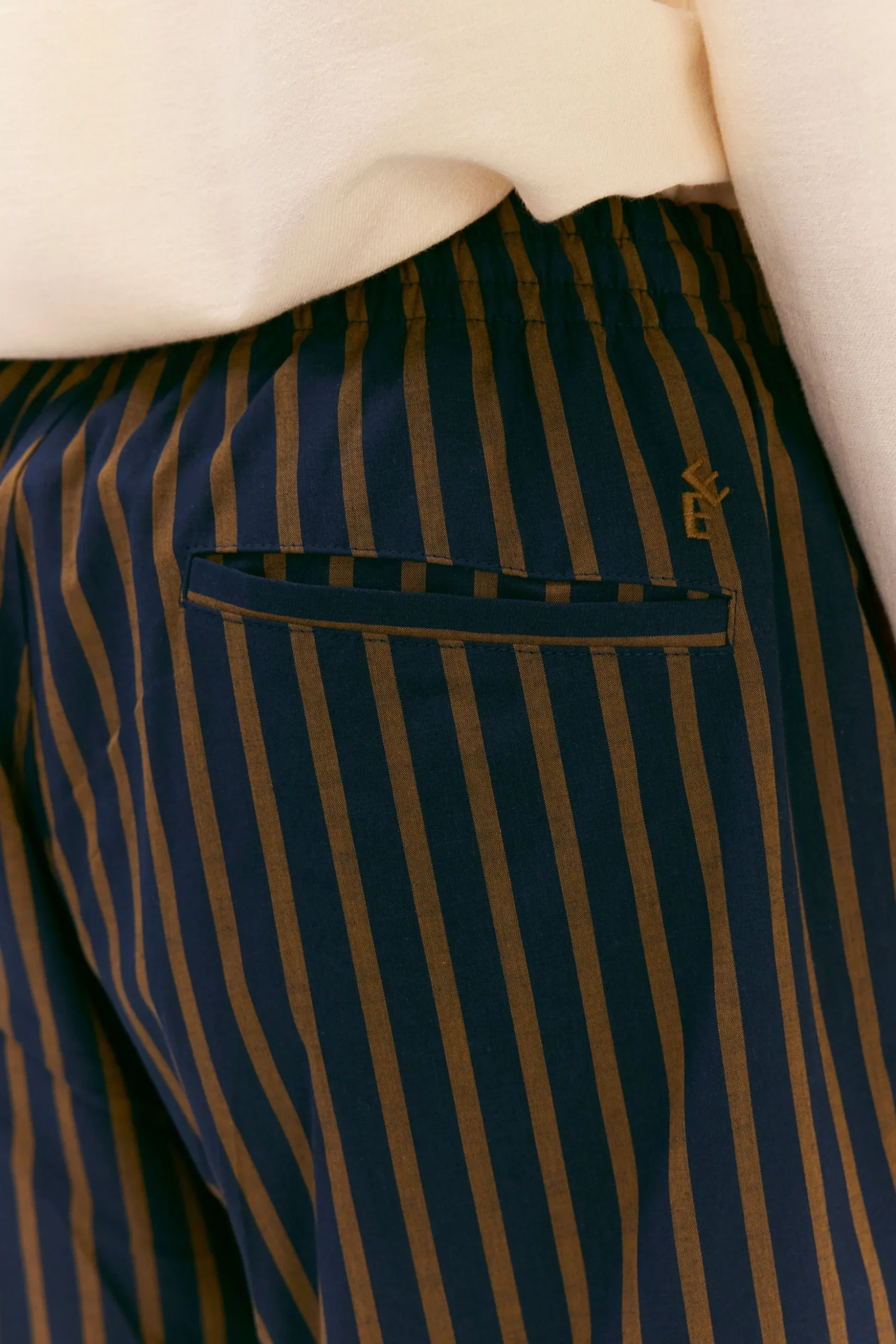 Ryan Shorts dk navy stripe